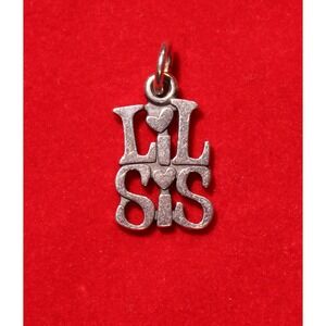 James Avery sterling Silver LIL SIS Charm Pre-owned